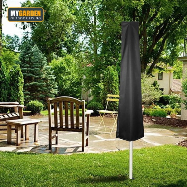 Garden Woven Parasol Cover 3237 (Parcel Rate) - Image 6