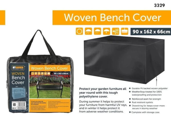 Garden Bench Cover 90 x 162 x 66 cm 3329 (Parcel Rate) - Image 5