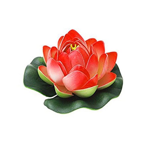 Aquarium Pond Floating Foam Lotus Flower Assorted Colours 2218 (Large Letter Rate) - Image 2