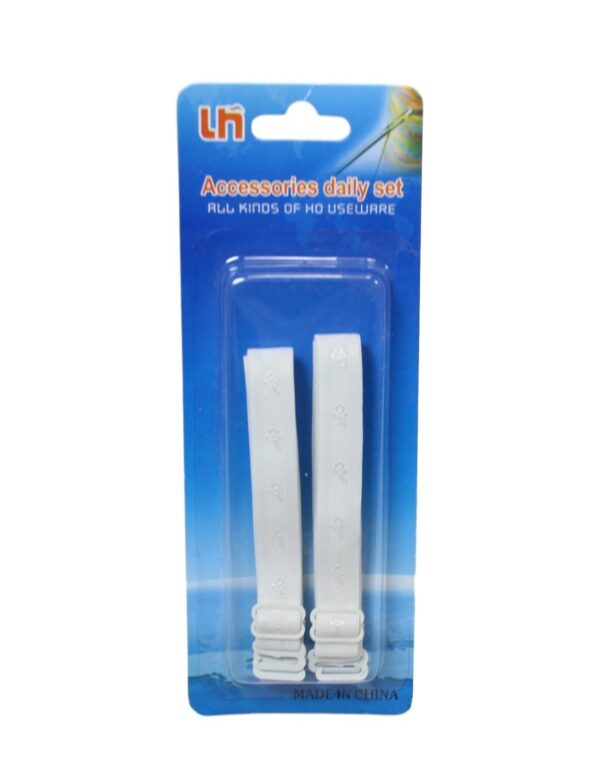 Elastic Underwear Bra Straps Sewing Available In White Black 4807 (Large Letter Rate) - Image 2