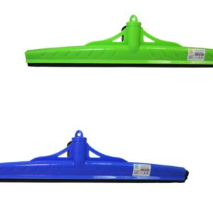 Plastic Floor Squeegee Wiper Head Foam Sponge 40 cm Assorted Colours 6146 A  (Parcel Rate)