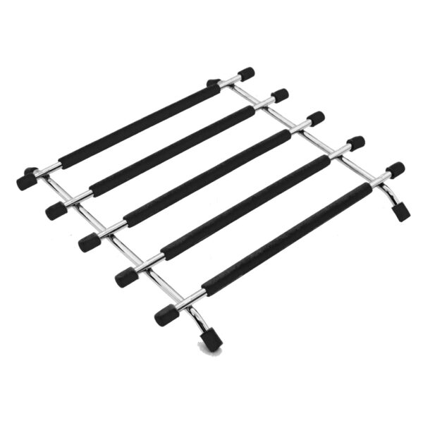 SQ Pro Elite Metal and Silicone Pan Trivet Black 20 x 21 cm 6224 (Parcel Rate) - Image 2