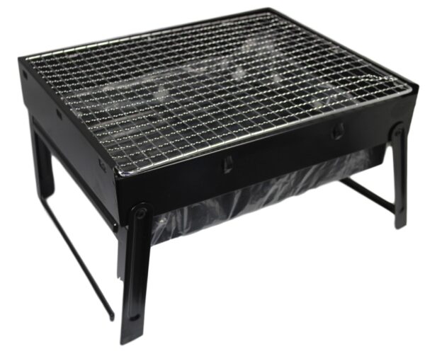 Metal BBQ Grill 35 x 27 x 20 cm 5213 (Parcel Rate) - Image 2